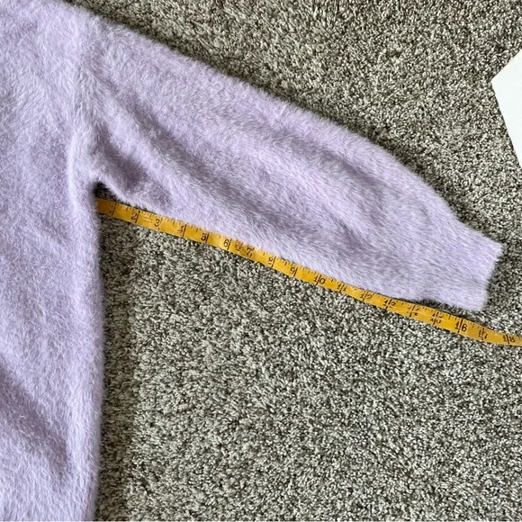 CALIA by Carrie Underwood Purple Cowl Neck Sweater medium - Picture 4 of 6